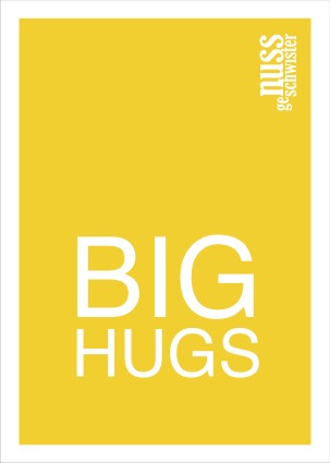 Grusskarte "big hugs"