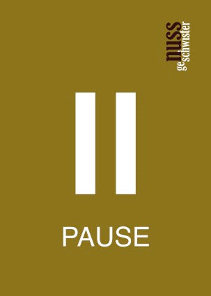 Grusskarte " Pause "
