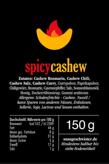 spicy cashew